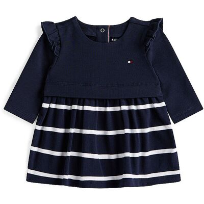 Tommy Hilfiger Robe pour bébé fille bleu marine 62 - Publicité Tommy Hilfiger Robe pour bébé fille bleu marine 62 - Publicité