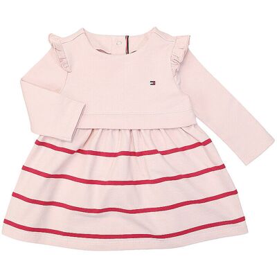 Tommy Hilfiger Robe bébé fille rose 92 - Publicité Tommy Hilfiger Robe bébé fille rose 92 - Publicité