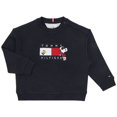 Tommy Hilfiger Pull pour garçons bleu marine 104 - Publicité Tommy Hilfiger Pull pour garçons bleu marine 104 - Publicité