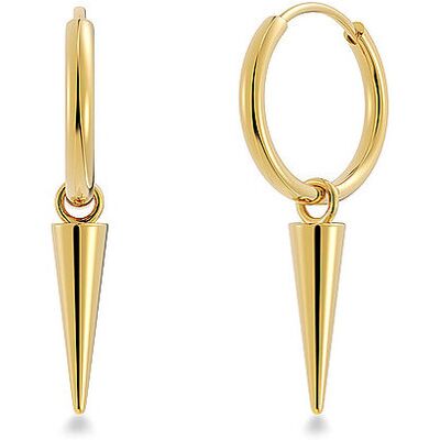 Edblad Boucles d'oreilles PEAK HOOPS Or or - Publicité Edblad Boucles d'oreilles PEAK HOOPS Or or - Publicité