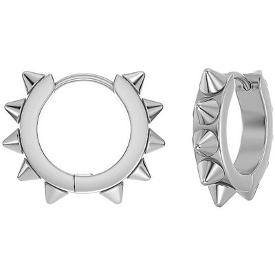 Edblad Boucles d'oreilles PEAK HOOPS ICON Large Steel argent - Publicité Edblad Boucles d'oreilles PEAK HOOPS ICON Large Steel argent - Publicité