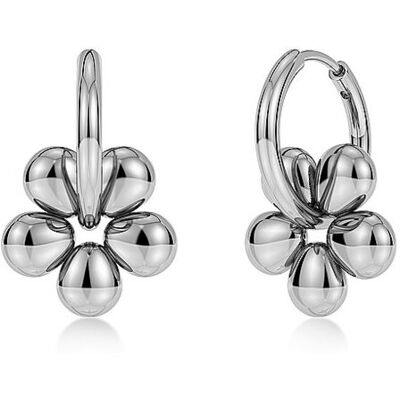 Edblad Boucles d'oreilles DAISY HOOPS Silver argent - Publicité Edblad Boucles d'oreilles DAISY HOOPS Silver argent - Publicité