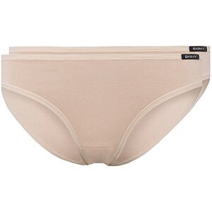 Skiny Slip lot de 2 ADVANTAGE COTTON skin beige 42 - Publicité Skiny Slip lot de 2 ADVANTAGE COTTON skin beige 42 - Publicité
