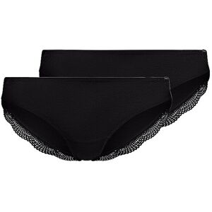 Skiny Slip lot de 2 CLASSICOTTON noir noir 36 - Publicité Skiny Slip lot de 2 CLASSICOTTON noir noir 36 - Publicité