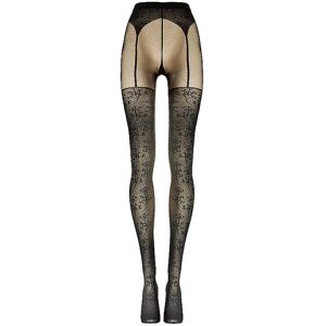 Wolford Collant mode FLOWER 20 DEN black/black noir S - Publicité Wolford Collant mode FLOWER 20 DEN black/black noir S - Publicité