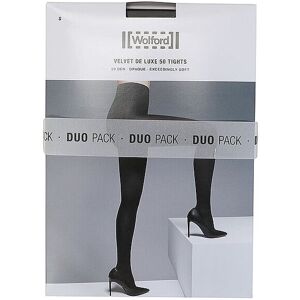 Wolford Collants fins, lot de 2, Velvet de Luxe Black noir XS - Publicité Wolford Collants fins, lot de 2, Velvet de Luxe Black noir XS - Publicité