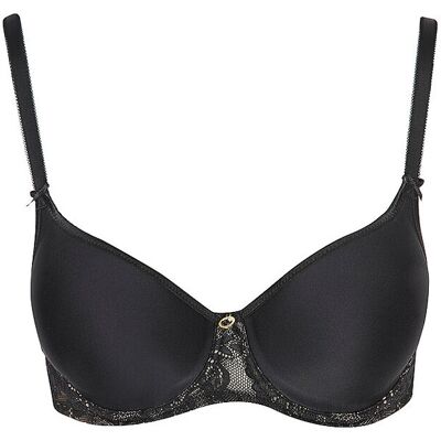 Aubade Soutien-gorge T-shirt ROSESSENCE CARE noir noir 80C - Publicité Aubade Soutien-gorge T-shirt ROSESSENCE CARE noir noir 80C - Publicité
