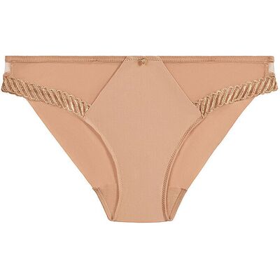 Aubade Slip SHEER EMOTION sable beige 40 - Publicité Aubade Slip SHEER EMOTION sable beige 40 - Publicité