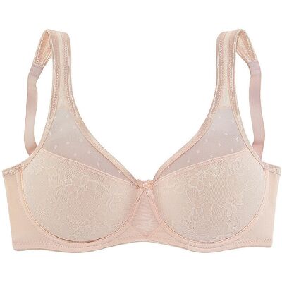 Lascana Soutien-gorge minimiseur PERFECT BASIC poudre beige 85E - Publicité Lascana Soutien-gorge minimiseur PERFECT BASIC poudre beige 85E - Publicité