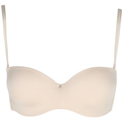 Lascana Soutien-gorge bandeau PERFECT BASIC powder beige 70A - Publicité Lascana Soutien-gorge bandeau PERFECT BASIC powder beige 70A - Publicité