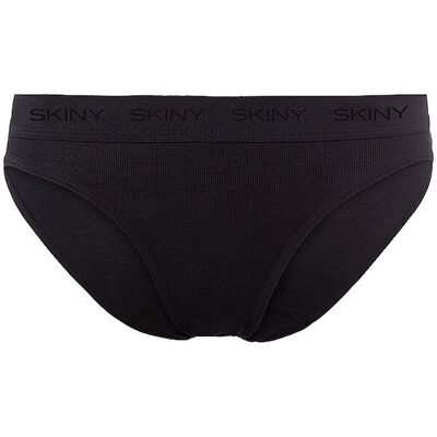 Skiny Rio Slip Lot de 2 COTTON RIB noir noir 42 - Publicité Skiny Rio Slip Lot de 2 COTTON RIB noir noir 42 - Publicité