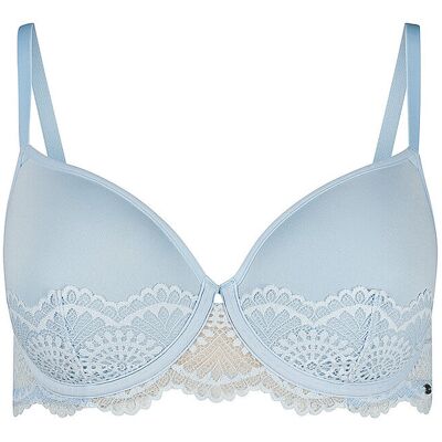 Skiny Soutien-gorge rembourré à armatures MICRORNAMENTS angel falls bleu clair 80A - Publicité Skiny Soutien-gorge rembourré à armatures MICRORNAMENTS angel falls bleu clair 80A - Publicité