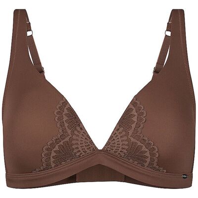 Skiny Soutien-gorge sans armatures MICRORNAMENTS taupe foncé marron 80B - Publicité Skiny Soutien-gorge sans armatures MICRORNAMENTS taupe foncé marron 80B - Publicité