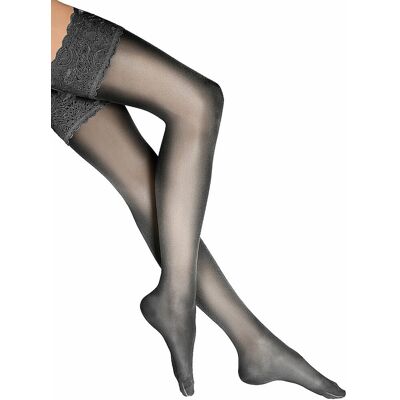 Wolford Strümpfe « Satin Touch 20 Stay-Up » (noir) noir L - Publicité Wolford Strümpfe « Satin Touch 20 Stay-Up » (noir) noir L - Publicité