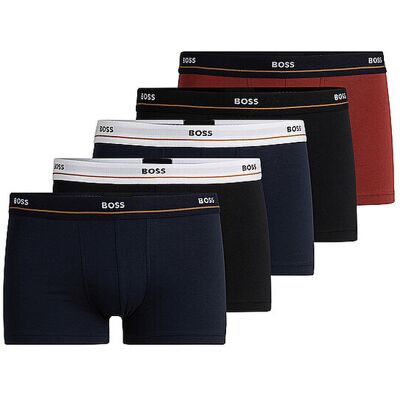 Boss Lot de 5 slips bleu marine XXL - Publicité Boss Lot de 5 slips bleu marine XXL - Publicité