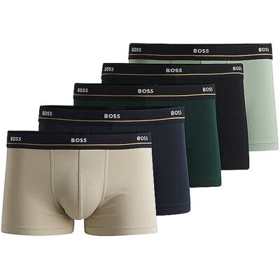 Boss Boxers 5 paires open miscellaneous noir S - Publicité Boss Boxers 5 paires open miscellaneous noir S - Publicité