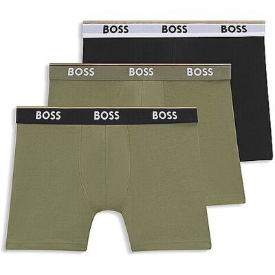 Boss Lot de 3 slips open miscellane olive M - Publicité Boss Lot de 3 slips open miscellane olive M - Publicité
