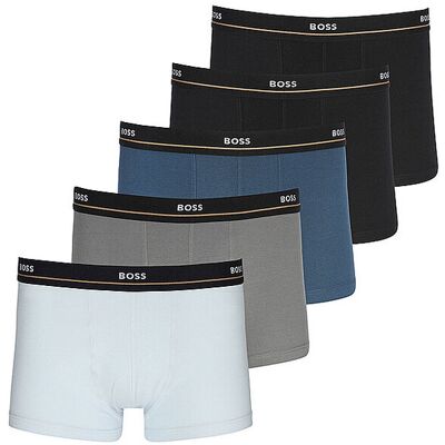 Boss Boxers lot de 5 open miscellaneous bleu XXL - Publicité Boss Boxers lot de 5 open miscellaneous bleu XXL - Publicité