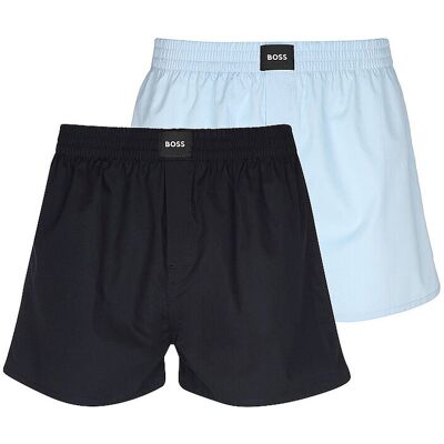 Boss Boxershorts 2P BOXER S.CW PEACH Lot de 2 bleu clair/bleu pastel bleu clair XL - Publicité Boss Boxershorts 2P BOXER S.CW PEACH Lot de 2 bleu clair/bleu pastel bleu clair XL - Publicité