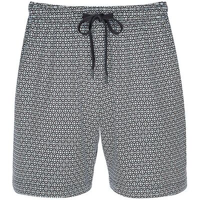 Mey Short de pyjama ROUND GEO thunder grey bleu M - Publicité Mey Short de pyjama ROUND GEO thunder grey bleu M - Publicité