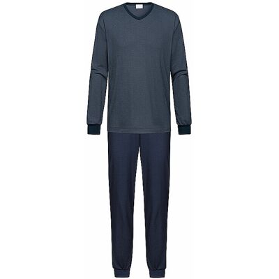 Mey Pyjama yacht blue bleu marine 50 - Publicité Mey Pyjama yacht blue bleu marine 50 - Publicité