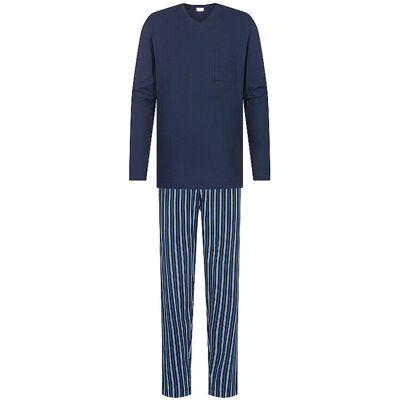 Mey Pyjama yacht blue bleu XXL - Publicité Mey Pyjama yacht blue bleu XXL - Publicité