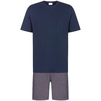 Mey Pyjama yacht blue bleu marine L - Publicité Mey Pyjama yacht blue bleu marine L - Publicité