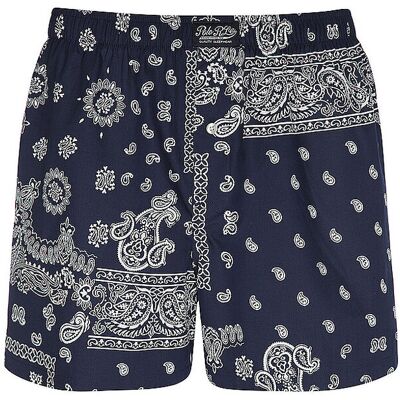 Ralph Lauren Boxer imprimé bandana bleu XXL - Publicité Ralph Lauren Boxer imprimé bandana bleu XXL - Publicité