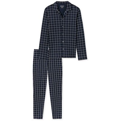 Schiesser Pyjama bleu nuit bleu marine 56 - Publicité Schiesser Pyjama bleu nuit bleu marine 56 - Publicité