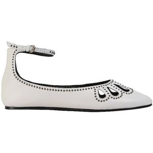 Isabel Marant Ballerines BLORIS blanc 37 - Publicité Isabel Marant Ballerines BLORIS blanc 37 - Publicité