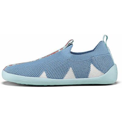 Affenzahn Chaussons pieds nus pour enfants - KNIT HAPPY Flinky Hai bleu clair 21 - Publicité Affenzahn Chaussons pieds nus pour enfants - KNIT HAPPY Flinky Hai bleu clair 21 - Publicité