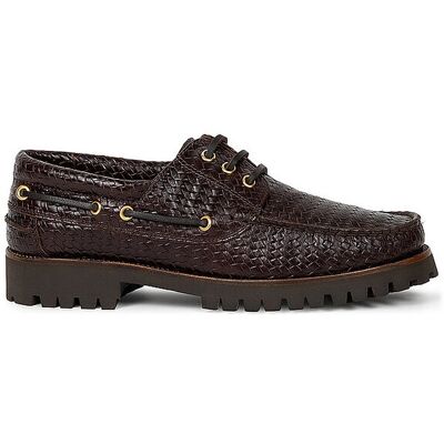 Bobbies Paris Chaussures bateau BETLEM marron 41 - Publicité Bobbies Paris Chaussures bateau BETLEM marron 41 - Publicité