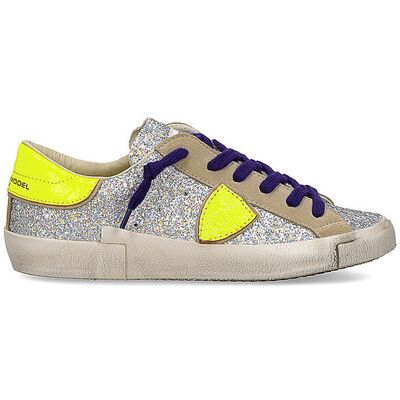 Philippe Model Sneaker PRSX argent 39 - Publicité Philippe Model Sneaker PRSX argent 39 - Publicité