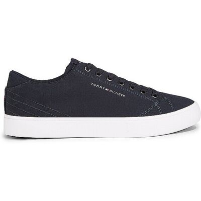 Tommy Hilfiger Sneaker TH HI VULC bleu 43 - Publicité Tommy Hilfiger Sneaker TH HI VULC bleu 43 - Publicité