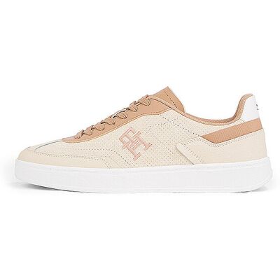 Tommy Hilfiger Sneaker beige 37 - Publicité Tommy Hilfiger Sneaker beige 37 - Publicité
