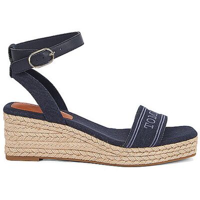 Tommy Hilfiger Mules - Sandales bleu marine 40 - Publicité Tommy Hilfiger Mules - Sandales bleu marine 40 - Publicité