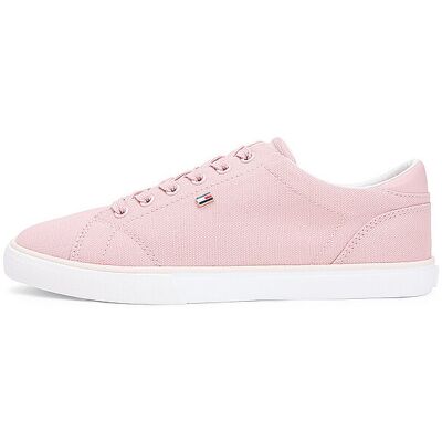 Tommy Hilfiger Sneaker TH LOW rose 37 - Publicité Tommy Hilfiger Sneaker TH LOW rose 37 - Publicité