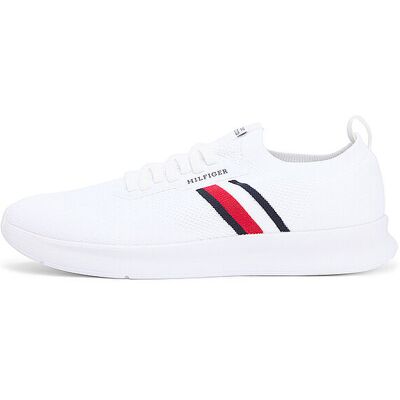 Tommy Hilfiger Baskets blanc 43 - Publicité Tommy Hilfiger Baskets blanc 43 - Publicité