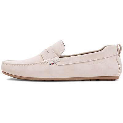 Tommy Hilfiger Mocassins beige 45 - Publicité Tommy Hilfiger Mocassins beige 45 - Publicité