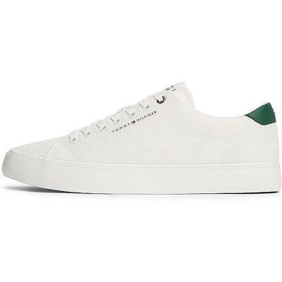 Tommy Hilfiger Baskets TH HI VULC CORE crème 43 - Publicité Tommy Hilfiger Baskets TH HI VULC CORE crème 43 - Publicité