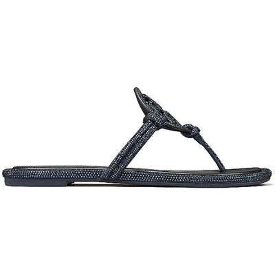 Tory Burch Sandalen MILLER bleu marine 38 - Publicité Tory Burch Sandalen MILLER bleu marine 38 - Publicité