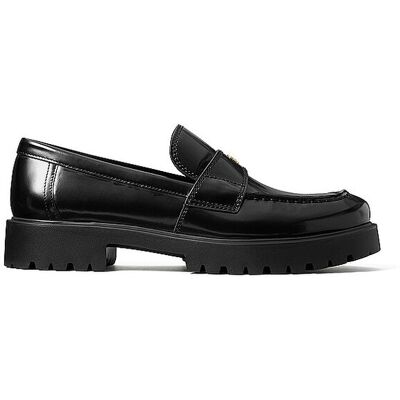 Tory Burch Mocassins CLASSIC LUG noir 37 - Publicité Tory Burch Mocassins CLASSIC LUG noir 37 - Publicité