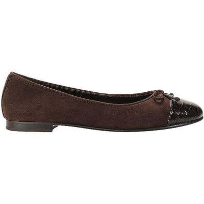 Tory Burch Ballerines marron 36 - Publicité Tory Burch Ballerines marron 36 - Publicité