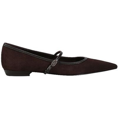 Tory Burch Ballerines MARY JANE marron 41 - Publicité Tory Burch Ballerines MARY JANE marron 41 - Publicité