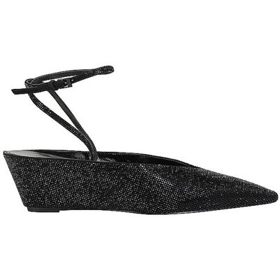 Tory Burch Sandalette PAVE WEDGE noir 38 1/2 - Publicité Tory Burch Sandalette PAVE WEDGE noir 38 1/2 - Publicité