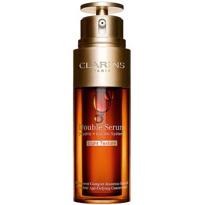 Clarins Double Serum Light Texture 50ml - Publicité Clarins Double Serum Light Texture 50ml - Publicité