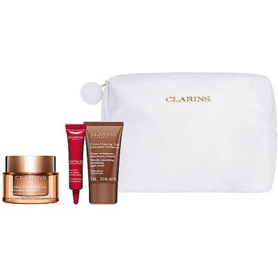 Clarins Coffret Cadeau - Extra-Firming Holiday Set 2025 50ml / 15ml / 7ml - Publicité Clarins Coffret Cadeau - Extra-Firming Holiday Set 2025 50ml / 15ml / 7ml - Publicité