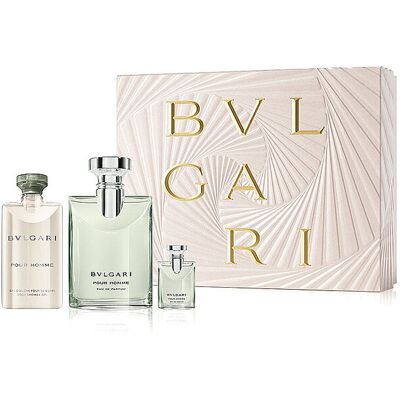 Bvlgari Coffret Cadeau - Pour Homme Eau de Parfum 100ml / 75ml / 5ml - Publicité Bvlgari Coffret Cadeau - Pour Homme Eau de Parfum 100ml / 75ml / 5ml - Publicité