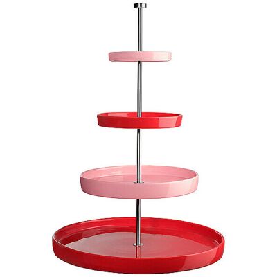 Asa Selection Étagère 4 niveaux JOY 14x28x20cm Strawberry Smoothie rose - Publicité Asa Selection Étagère 4 niveaux JOY 14x28x20cm Strawberry Smoothie rose - Publicité