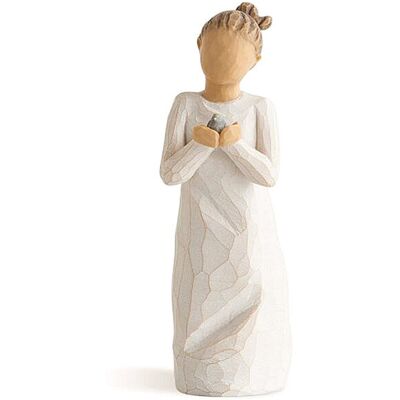 Modèle Willow Tree - Merle Bleu - Figurine Attentionnée - Publicité Modèle Willow Tree - Merle Bleu - Figurine Attentionnée - Publicité